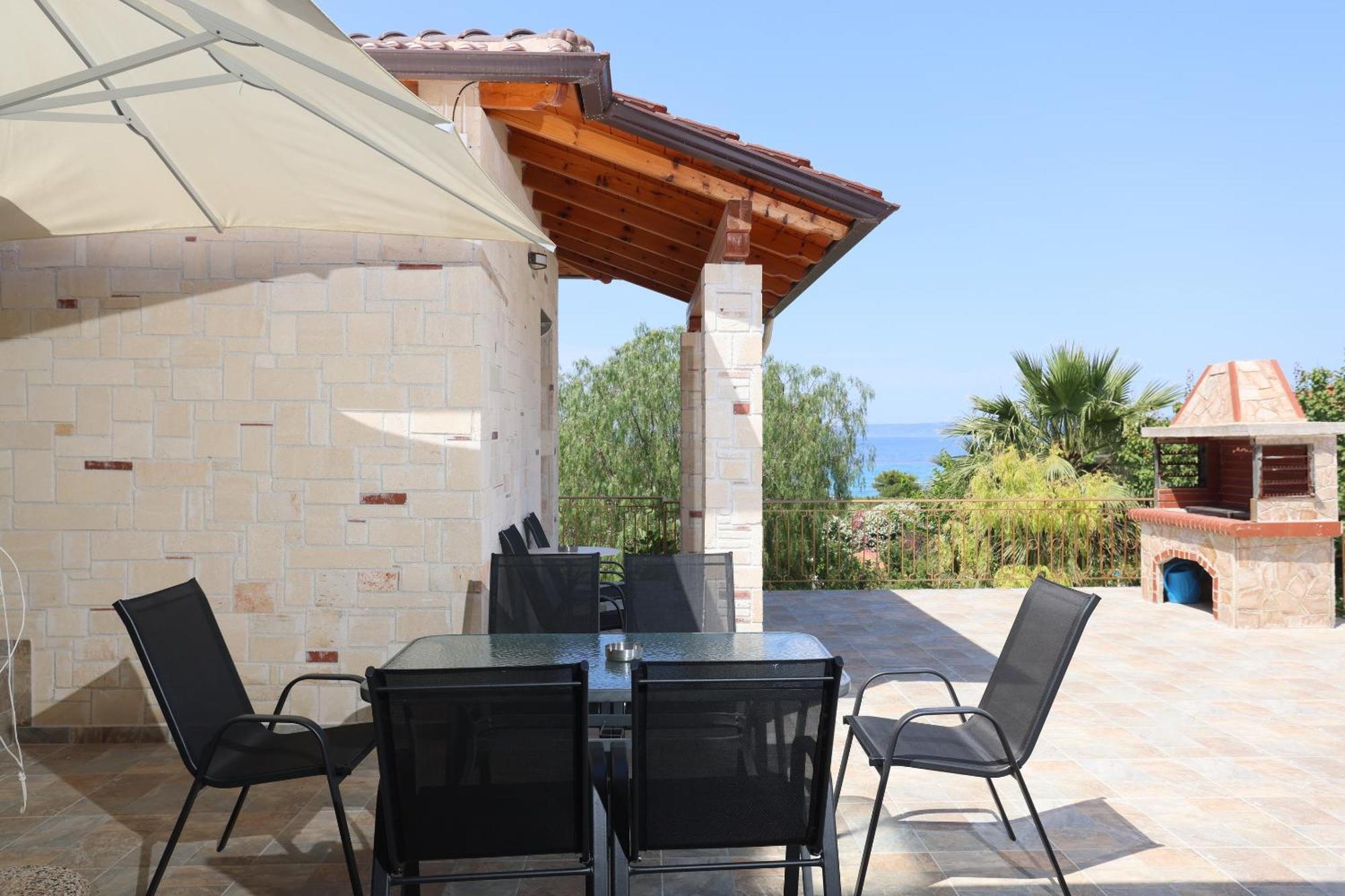 Villa Helga Exotic Pefkochori Bagian luar foto