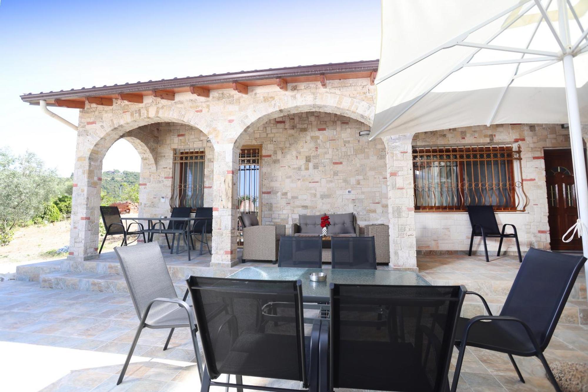 Villa Helga Exotic Pefkochori Bagian luar foto