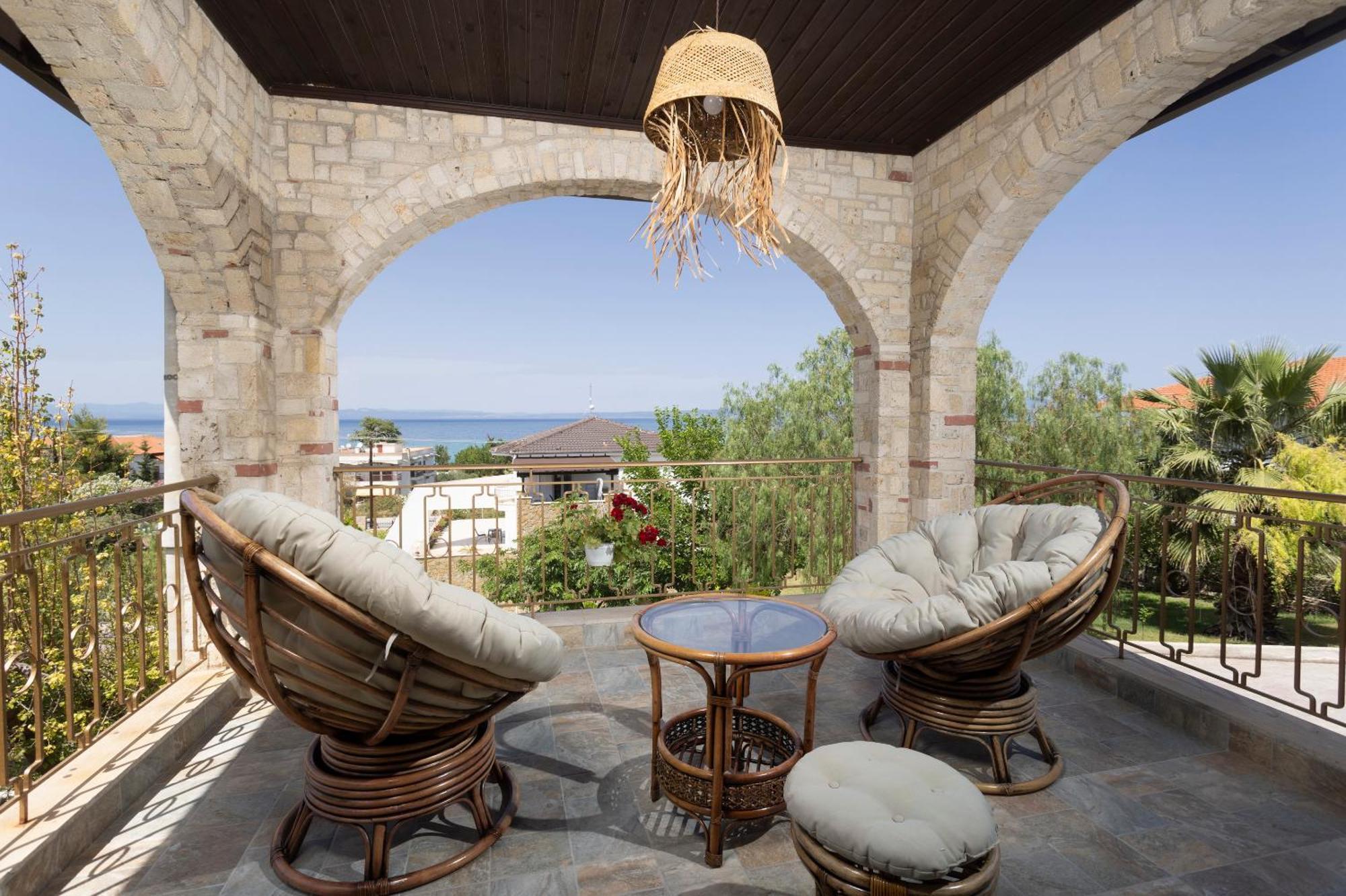 Villa Helga Exotic Pefkochori Bagian luar foto