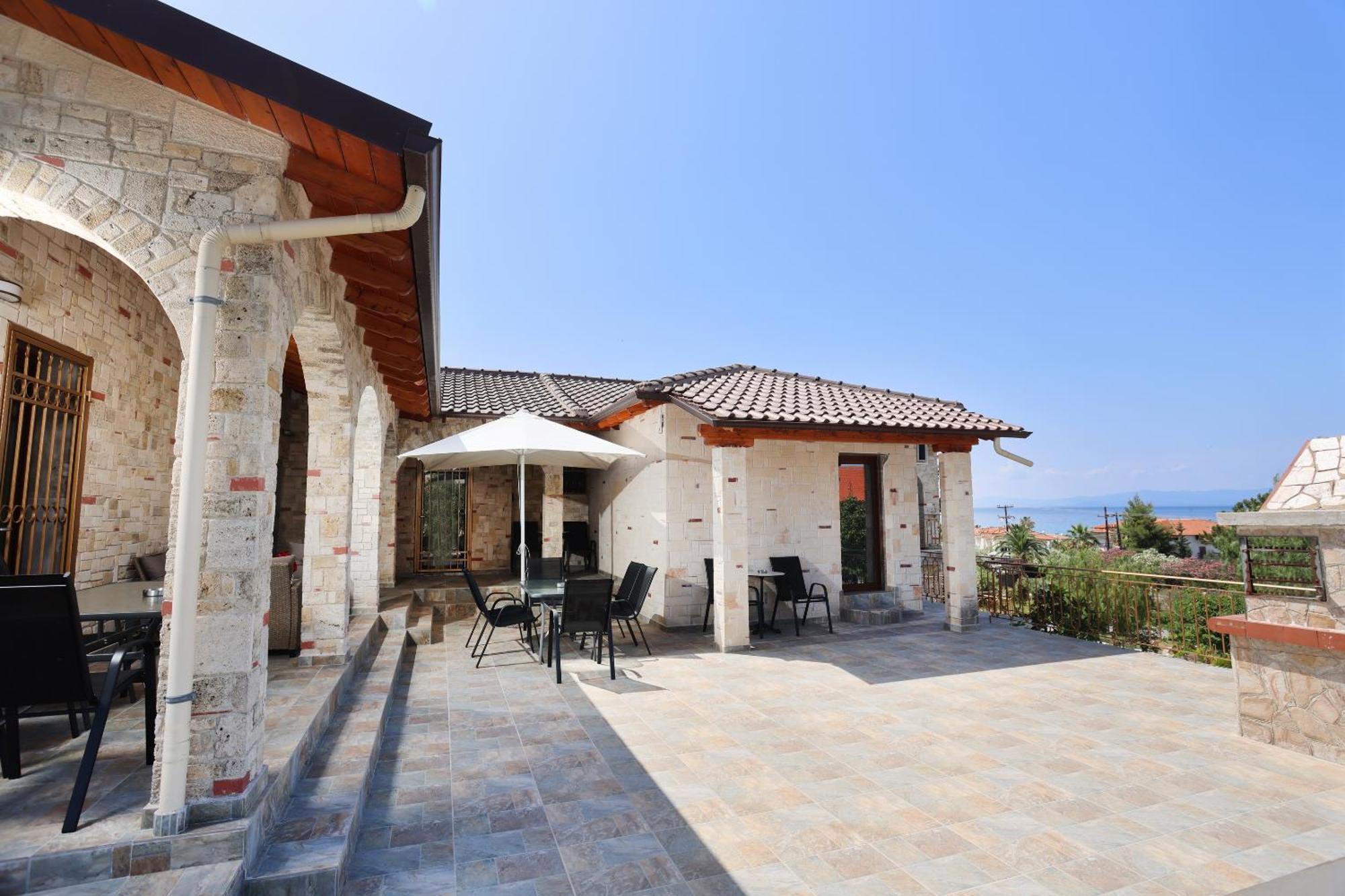 Villa Helga Exotic Pefkochori Bagian luar foto