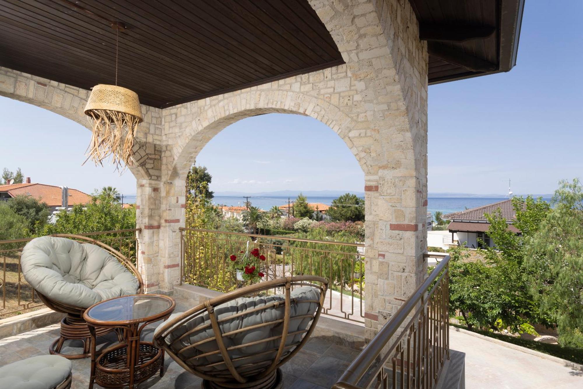 Villa Helga Exotic Pefkochori Bagian luar foto